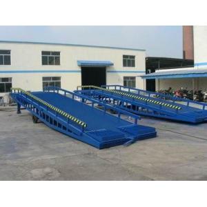 Slip Resistant Loading Dock Boards Mechanical Manual Dock Levelers DCQ10-0.55