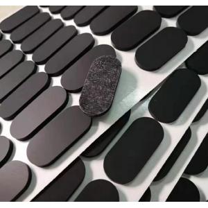Curved Silicone Rubber Feet Pads With 3M Backing PSA Adhesive