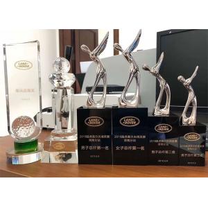 Zinc Alloy Golf Championship Trophy , Golf Competition Winners Souvenirs