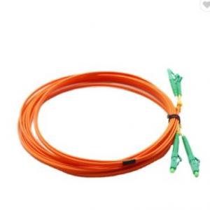 2 Meter Duplex Fiber Patch Cable , APC Lc To Lc Patch Cord