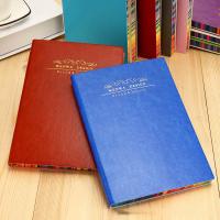 China 2 Colors Memo Pads Style Custom A5 Hardcover PU Leather Journal Planner Printing on sale