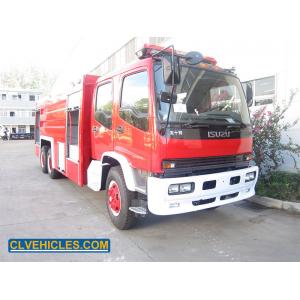 ISUZU FVZ 6X4 Firefighter Fire Truck With 15000L Water Tank Capacity