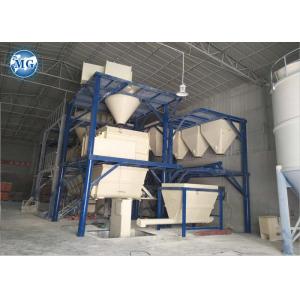 Full Automatic Dry Mortar Production Line For Cement Sand Mixing / Packing