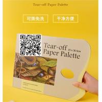 Disposable Waterproof Eco Friendly Stone Paper Tear Off Paper Palette For Painting