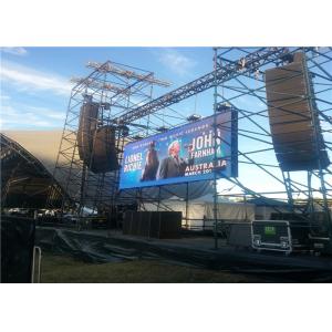 China High Resolution 3.91mm Outdoor Rental Led Screen Wall For Stage Background supplier