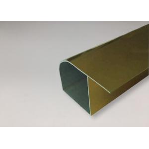 China Mechanical Anodize Polished Aluminium Profile For Kitchen Cabinet Sliding Doors supplier