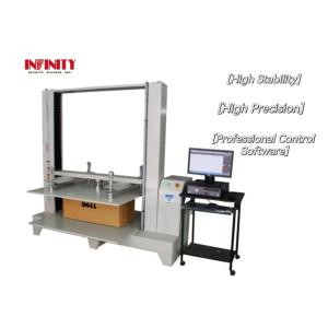 China Servo Motor Control Capacity 10KN 20KN Optional Package Container Compression Tester wholesale