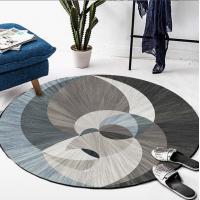 China Abstract Vision Geometric Pattern Carpet Imitation Cashmere Living Room / Hotel Carpet on sale