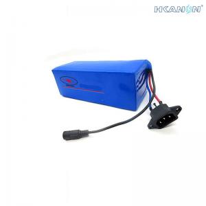 Ebike Li Ion LFP Phosphate 36V Battery Pack 12Ah Water Proof High Discharge Rate