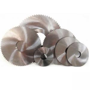 China HSS Circular Saw Blade/slitting disc/cutters for plastic&metal Cutting supplier