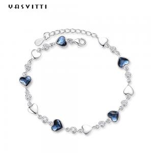 China 0.19m 0.83in Sterling Silver Jewelry Bracelets  Vintage Silver Charm Bracelet ODM supplier