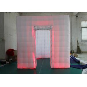 China Outdoor Inflatable Photo Booth Double Triple Stitches Customized Color supplier