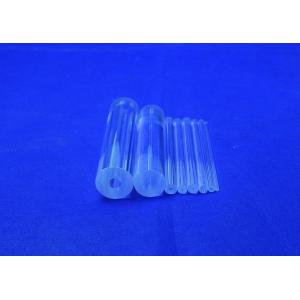 China Silicon Dioxide Quartz Heater Tube , Uv Glass Tube 1683 Degree Celsius Softening Point Fused Silica Capillary supplier