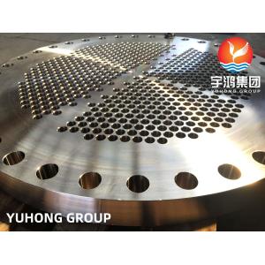 ASME SA965 F321H Heat Exchanger Boiler Pressure Vessel Tube Sheet