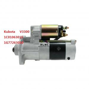 China V3300 Kubota Engine Starter Motor 1C01063015 1G77263010 12V 9T 3.0KW supplier