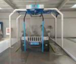 Semi-automatic touchless car wash equipment