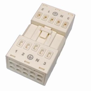 China White 5P 7P LED Light Connector 450V 16A Insert Type wholesale