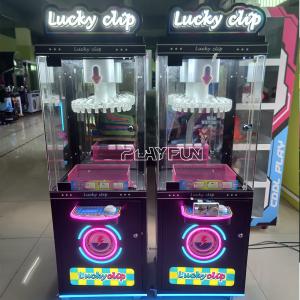 China Le Brésil Populaire Arcade Clip Mini Machine de Jeu Lucky Clip Machine de Prix 24 Clips Machine Opérée par Pièce wholesale