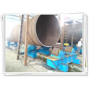 China Fit Up Hydraulic Adjustable Welding Rollers Used In Pipe Growing Line supplier