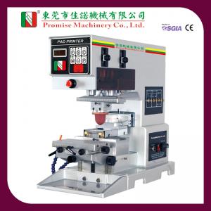 China Desktop One Color Closed Ink Cup Pad Printing Machine supplier