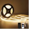 China Custom Flexible 320 480 Leds Dc 5v 10000 Lumens Warm White Rgb Fcob Cct Cob Led Strip Light Warehouse wholesale