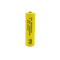China Yellow PVC 1.2 V Nicd Battery Cells Rechargeable AA1000mAh Stick Type on sale
