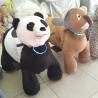 China Hansel coin operated children plush battery operated walking animal rides wholesale