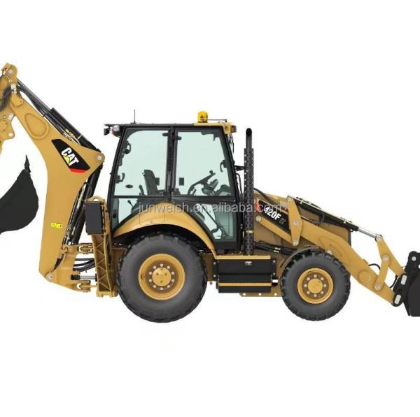 Backhoe Loader Mini Wheel Loader Used Caterpillar 420F 4X4 for Versatile Applications