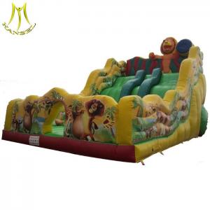 China Hansel the challenge game inflatable slide for ault for inflatable water park wholesale supplier