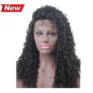 China All Length Full Lace Virgin Hair Wigs / Blonde Body Wave Hair No Foul Odor supplier