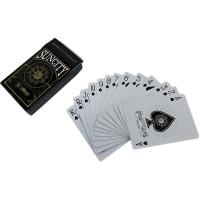 China Custom printing deck of black and gold playing cards made in China on sale