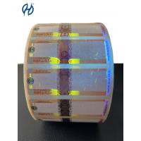 China Customized Holographic Hot Stamping/Security Anti-copy Tax Stamp with Anti-counterfeiting Technology on sale
