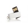 China Mini Custom Gift USB Flash Drive Customized Logo Swivel USB Drive 25g wholesale