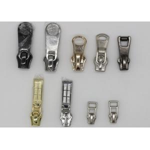Different Styles Personalized Zipper Pulls , Gunmetal Decorative Zipper Pulls For Purses