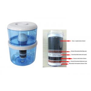 China 6 Stage Filtration Mineral Pot Water Filter , Mineral Water Purifier For Home supplier