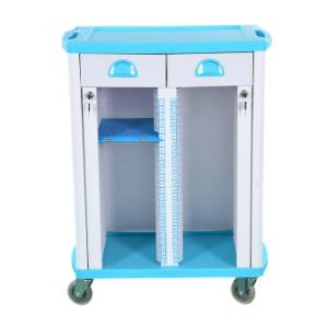 China Hospital Medical Storage Cabinets On Wheels , Assembled Medical Chart Cabinets supplier