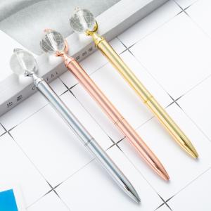 China 2022 Style Creative Globe Pen con logotipo de metal personalizado y tinta borrable sensible al calor supplier