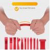 China New Nylon and Glass fiber 40Pcs Trim Removal Tool Auto Terminal Removal Key Tool with Hook and Pick Set wholesale