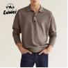 China Personalised Adult Cotton Polo T Shirts Collar Business Anti Wrinkle wholesale