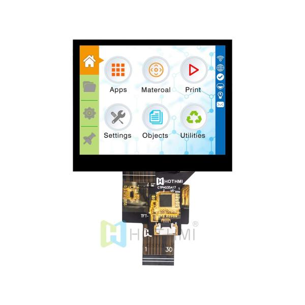 3.5 Inch 640x480 TFT LCD With Capacitive Touch Screen LVDS Interface