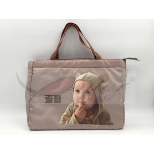 China Thermal Transfer Design Tote Diaper Bags With Lots Of Pockets Waterproof wholesale