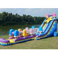 China 24 FT Ice Pops  , Largest Inflatable Water Slide For Playground on sale