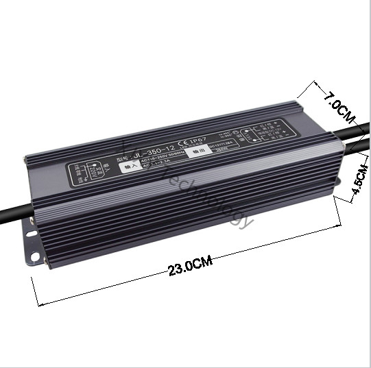China 29A 350W 12V conducteur LED étanche IP67 bandes lumineuses applique murale transformateur LED supplier