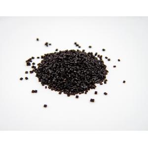 Black Color RPET Granules Recycled Fiber Grade Semi Dull Recycled Pellets