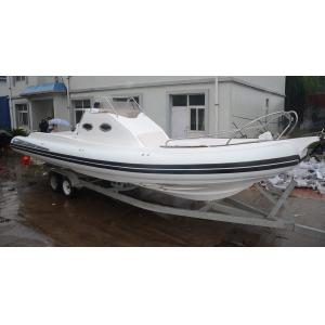 Long 9.6m Semi - Rigid Inflatable Yacht Tenders Motorized Inflatable Boats RIB960