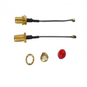 V.S.W.R≤1.5 50 OHM 10cm RG1.13 Jumper Cable with SMA-Female to U.FL IPX Connector