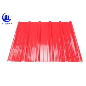 China Chemical Manufacturer PVC Roof Tiles Anti - Cid Plastic Roof Panel Color Images supplier