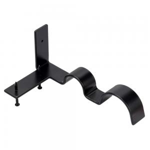 China Double Curtain Rod Holders Brackets for Window Bedroom Home Decoration Party Occasion supplier