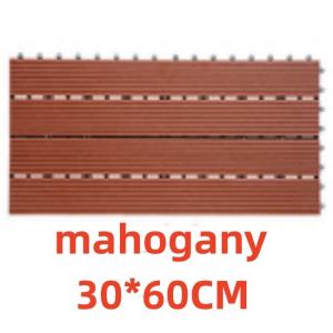 China Moisture Proof 300MM Exterior Wpc Board For Outdoor Eco Friendly WPC DIY Tile supplier