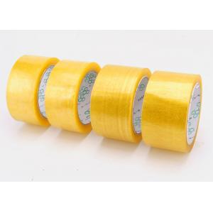 Clear Self Adhesive Solvent Based Acrylic Booo Tape , Stoch Tape Long Term Adhesion